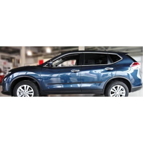 Молдинги на двери Nissan X-Trail 2018